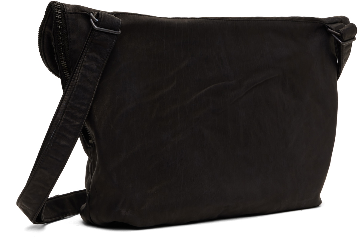 YOHJI YAMAMOTO Black Flap Shoulder Bag