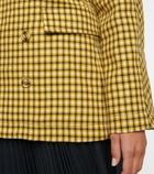 Plan C - Houndstooth wool blazer