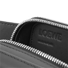 Loewe Men's Molded Sling Bag in Dark Grey