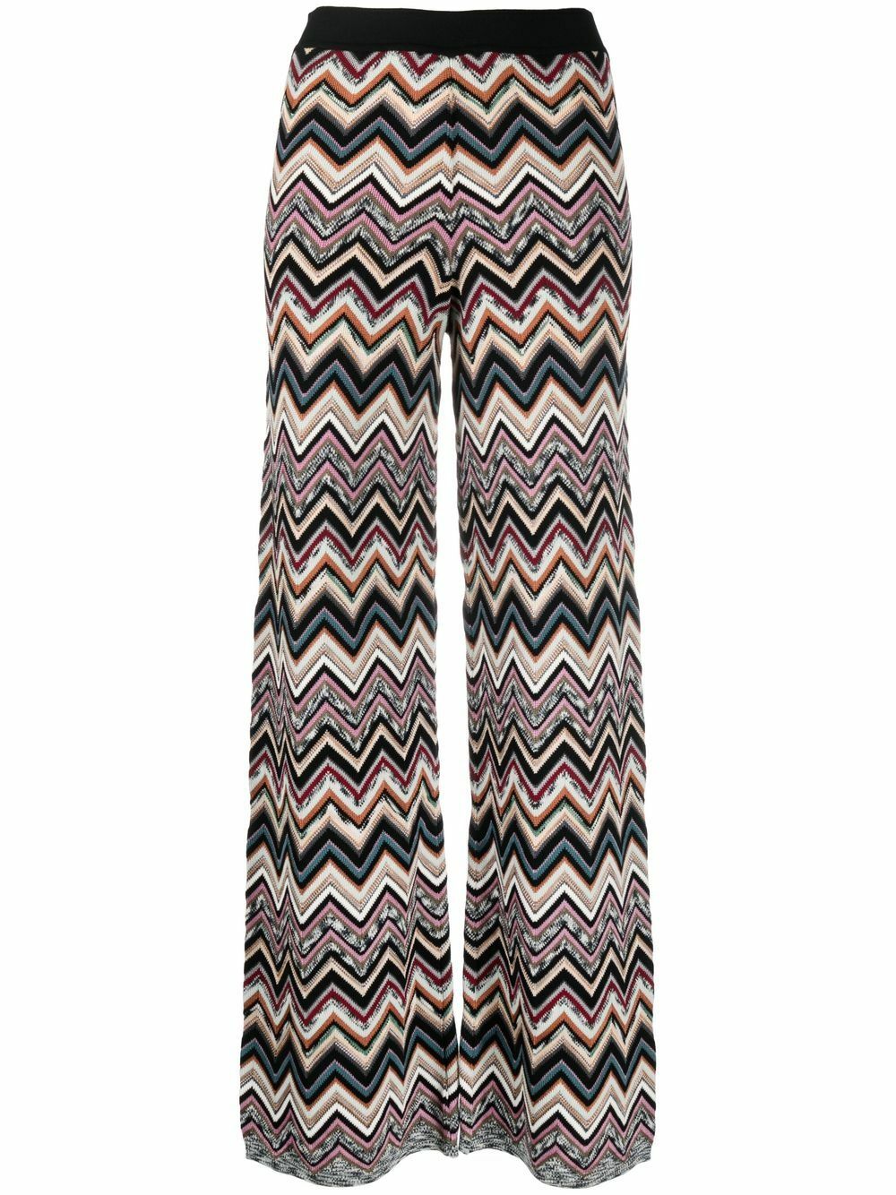 MISSONI - Zig Zag Print Wide Leg Trousers Missoni