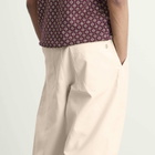 Drôle de Monsieur Men's Wide Leg Pants in Off White