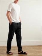 Theory - Carpenter Straight-Leg Cotton-Blend Twill Trousers - Black