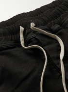 DRKSHDW by Rick Owens - Mastodon Tapered Cotton-Blend Canvas Cargo Sweatpants - Black