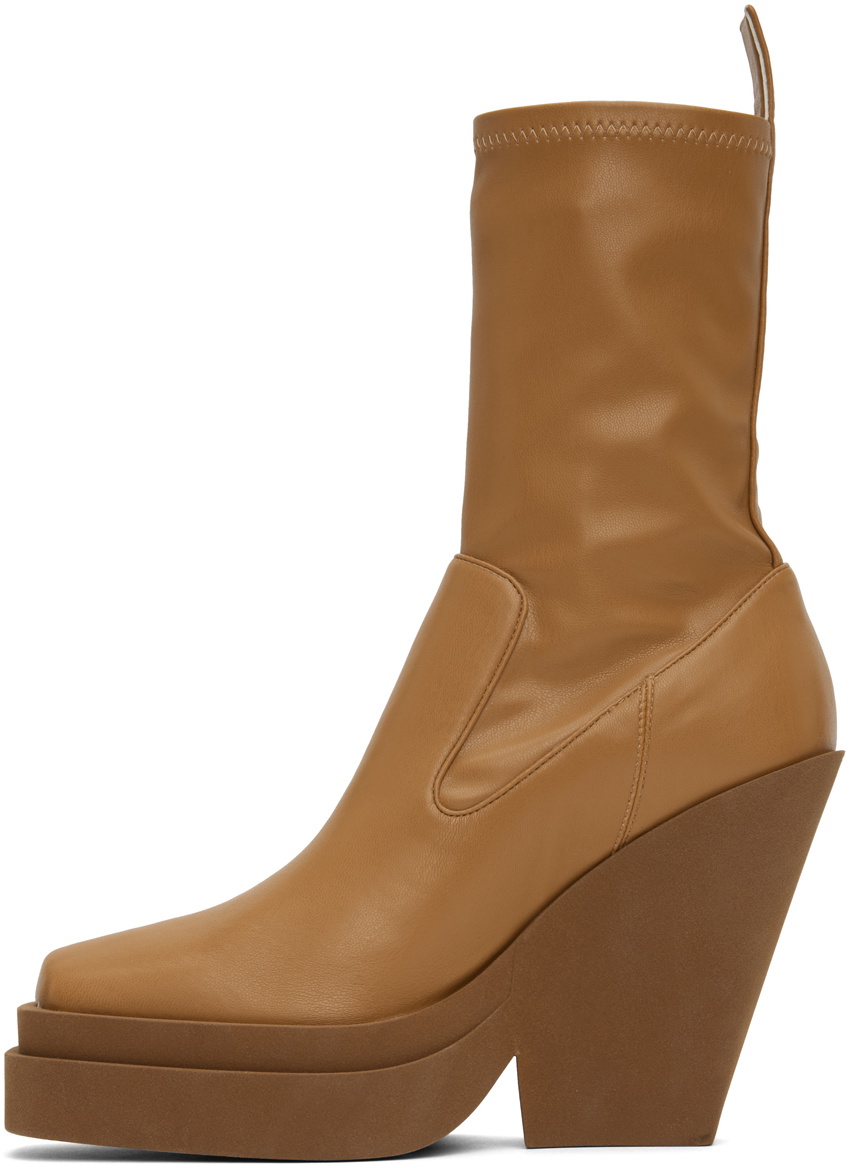 GIABORGHINI Tan Gia 15 Boots