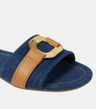 See By Chloé Klaire denim slides