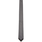 Givenchy Black and Grey Jacquard Chain Blade Tie