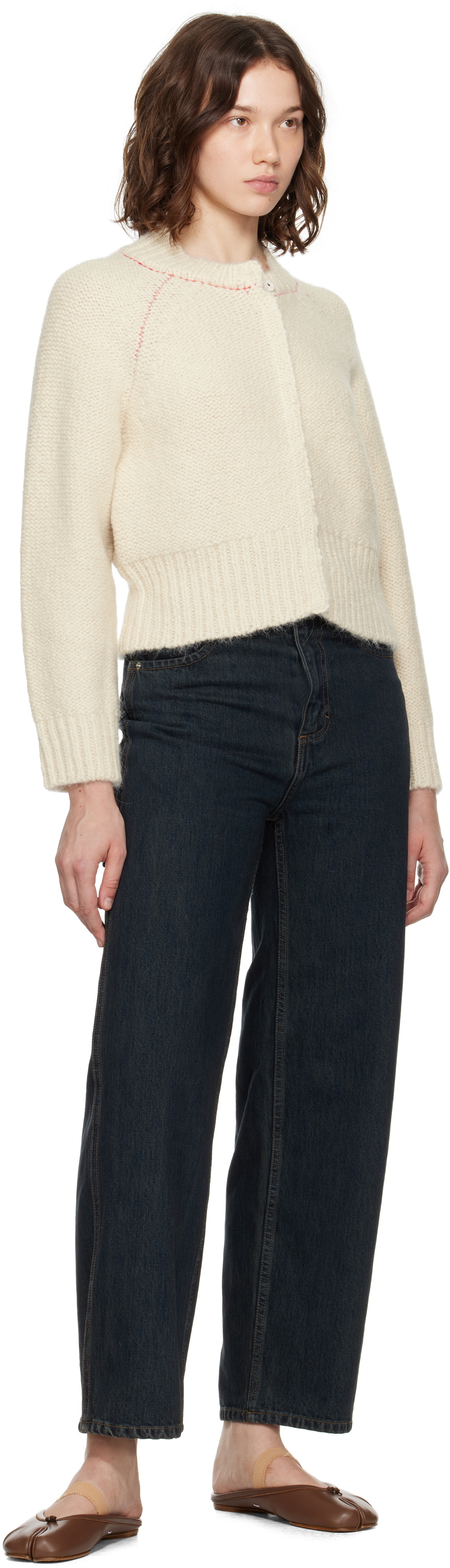 Eckhaus Latta Blue Baggy Jeans