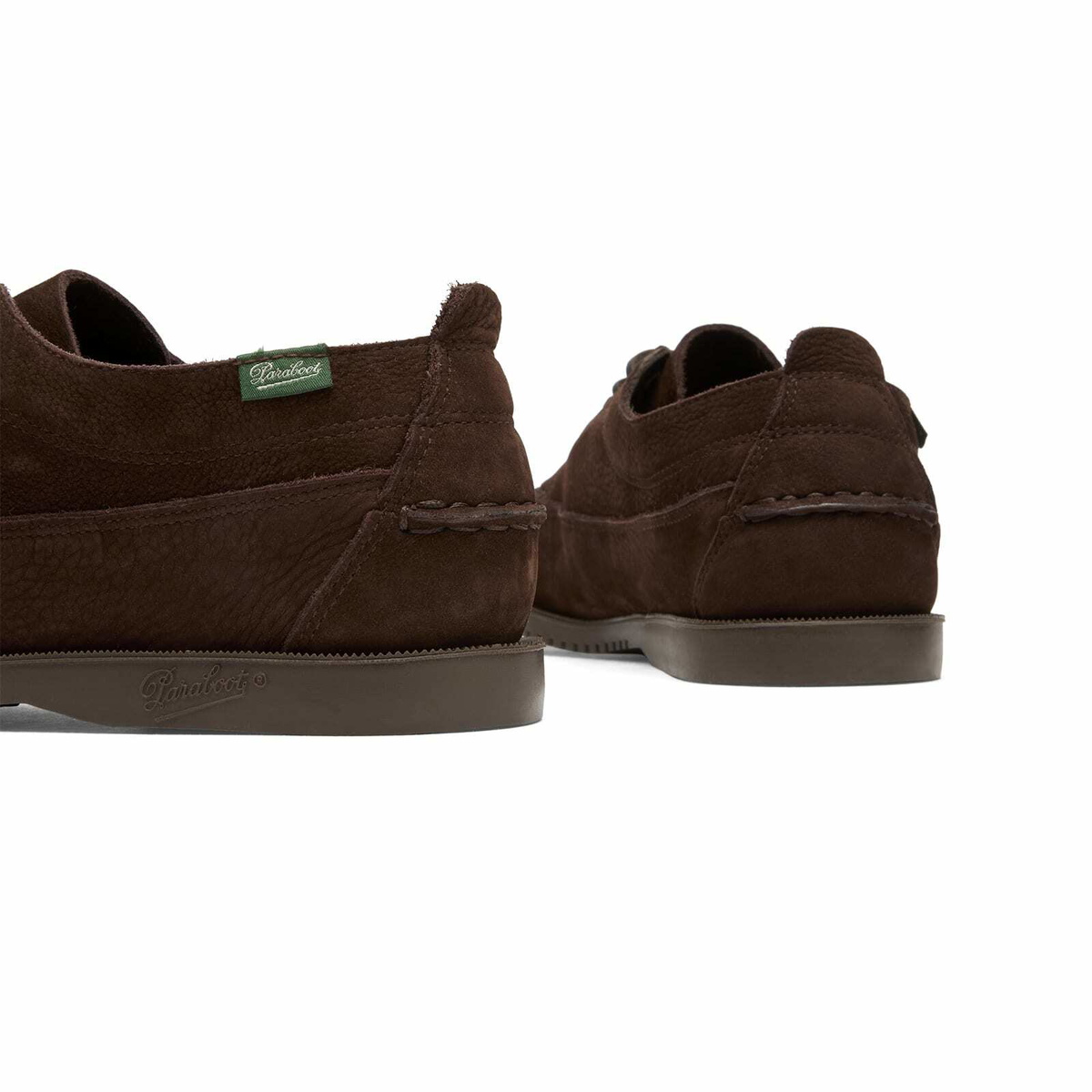 Paraboot Men's Malibu in Taurillon Chocolate Nubuck