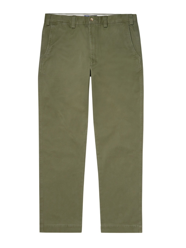 Photo: Polo Ralph Lauren - Salinger Straight-Leg Cotton-Twill Chinos - Green
