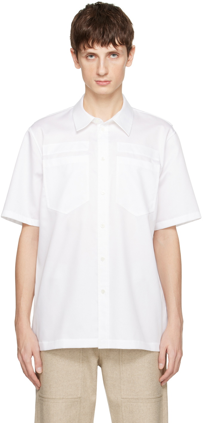 Helmut Lang White Utility Shirt Helmut Lang