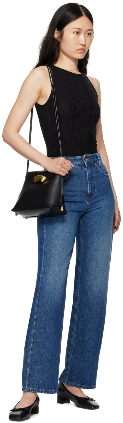 【3.1 Phillip Lim】ID Soft Shoulder Bag Almond Black ID Soft Shoulder Bag | Phillip Lim Stylish Bags
