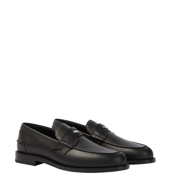 Photo: Christian Louboutin Plato leather penny loafers