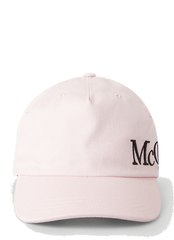 Photo: Embroidered Baseball Cap in Pink