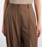 Ralph Lauren Collection Clarice wool-blend wide-leg pants
