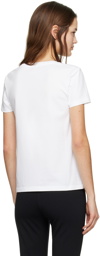 Moschino White Appliqué T-Shirt