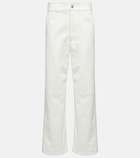 Loewe Paula's Ibiza Anagram mid-rise straight jeans