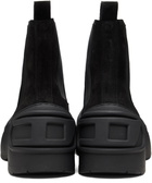 Diesel Black D-Donald Beatle Chelsea Boots