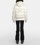 Bogner Mia shearling-trimmed down ski jacket