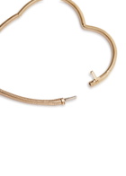 Yvonne Leon Jonc Coeur 9kt Gold Bracelet - One Size