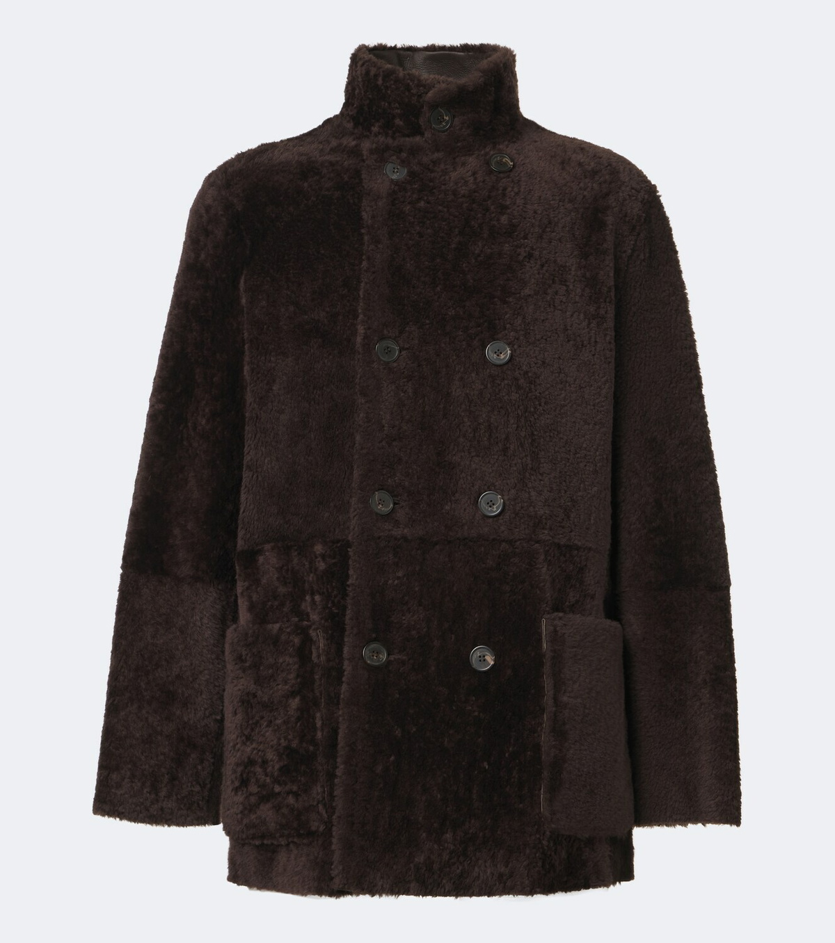 Arma Caleb reversible shearling and leather coat
