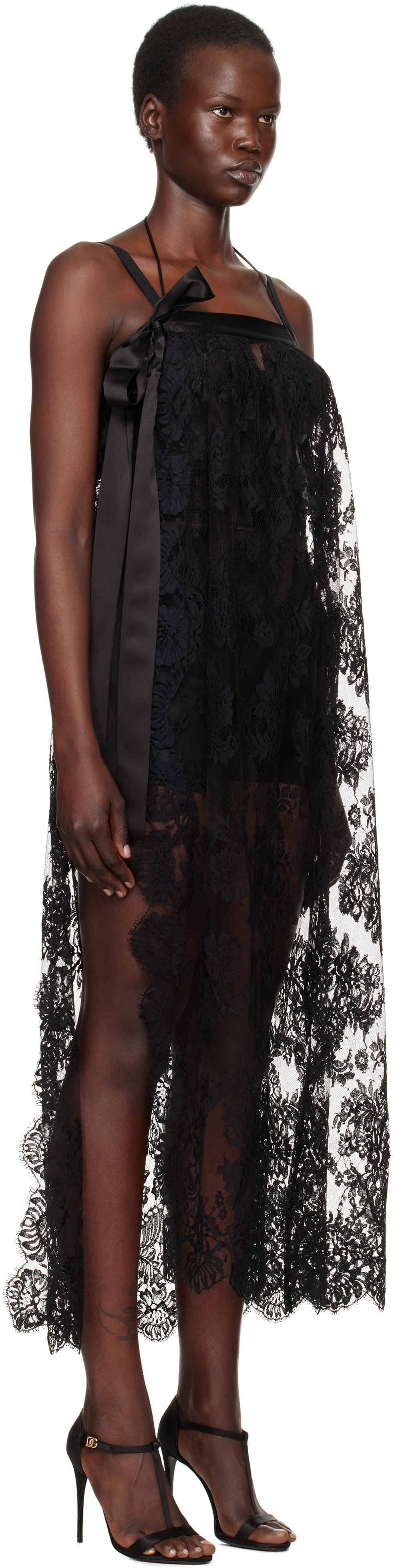 ワンピース Chantilly Midi Dress rose beige / M Chantilly Midi Dress 新 モデル