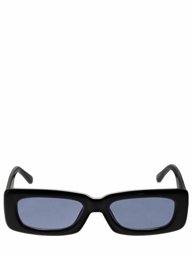 Photo: THE ATTICO Mini Marfa Square Bio Acetate Sunglasses