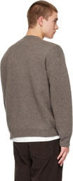 Studio Nicholson Gray Moray Knit Sweater