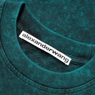 Alexander Wang Acid Washed Logo Tee