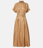 Ralph Lauren Collection Silk satin midi dress