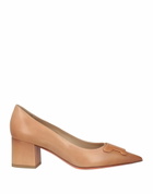 Santoni Womens Pumps Camel