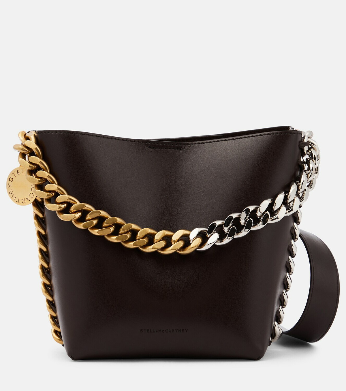 ショルダーバッグ・ポシェット Stella McCartney Black alter mat Frayme bucket bag Women Pitch black Frayme Bucket Tote Bag | Stella McCartney US