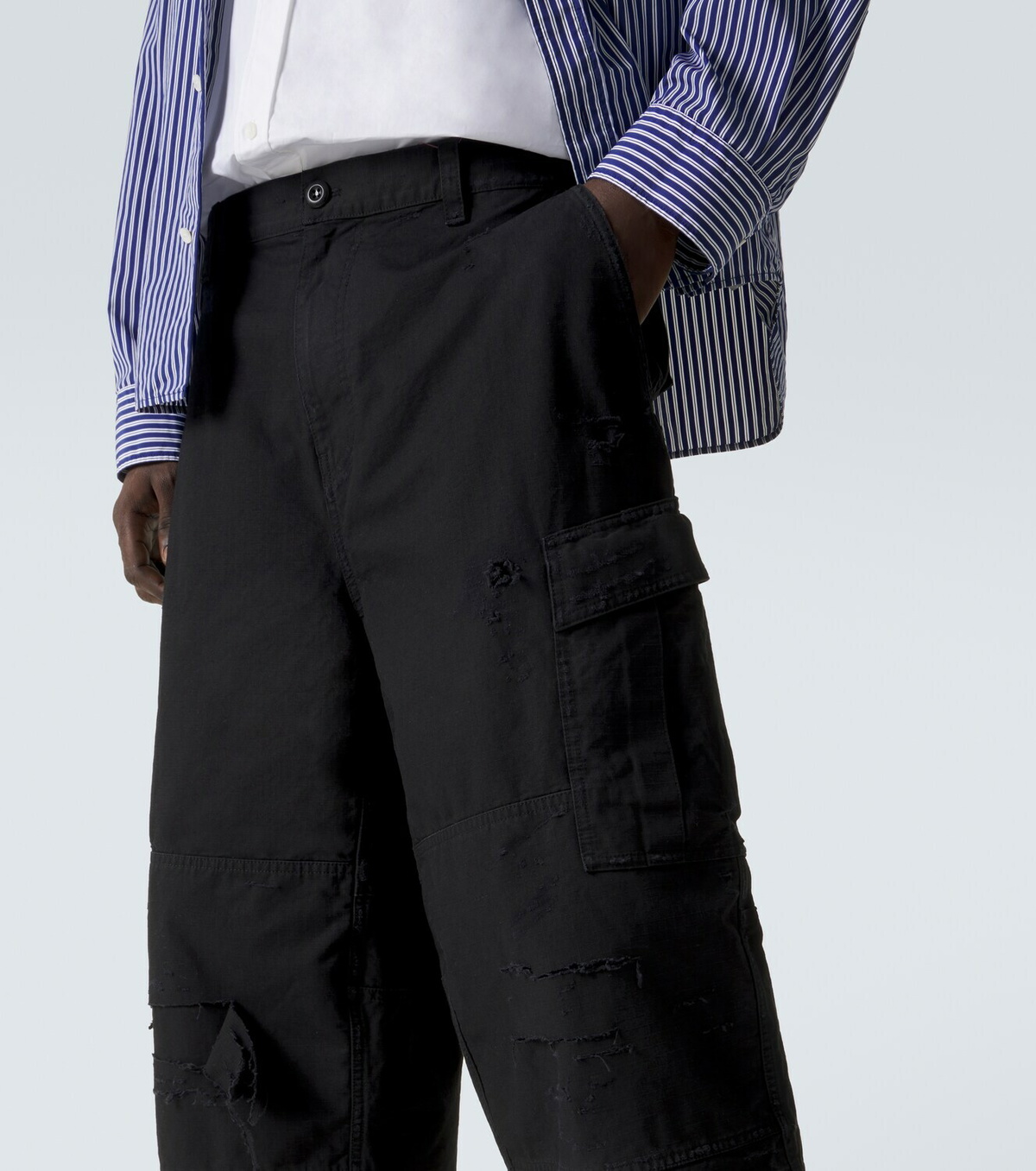 Balenciaga Cotton cargo shorts