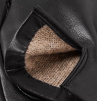 Dents - Bath Cashmere-Lined Leather Gloves - Black