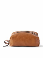 Bleu de Chauffe - Zazou Leather Wash Bag