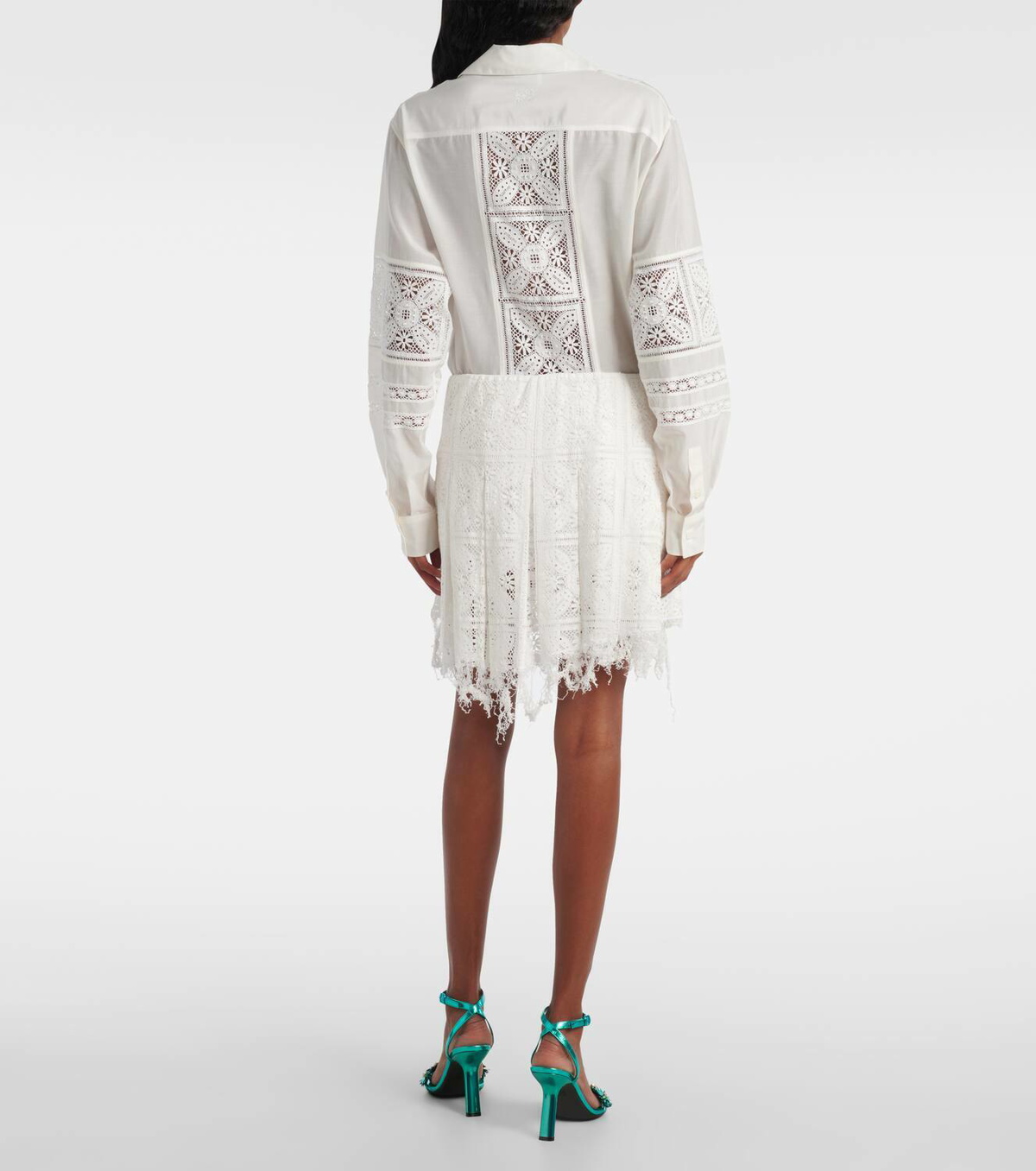 LOEWE Paula's Ibiza embellished cotton miniskirt スカート Loewe Paula's Ibiza embellished cotton miniskirt Loewe