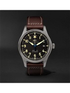 IWC Schaffhausen - Pilot's Mark XVIII Heritage Automatic 40mm Titanium and Leather Watch, Ref. No. IW327006