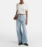 Bottega Veneta Intrecciato cotton jersey T-shirt