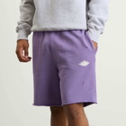 Air Jordan Men's Rare Air Pullover Fleece Short in Purple Earth/Sail