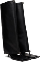 FIDAN NOVRUZOVA Black Kaia Stiletto Heel Trouser Sandals