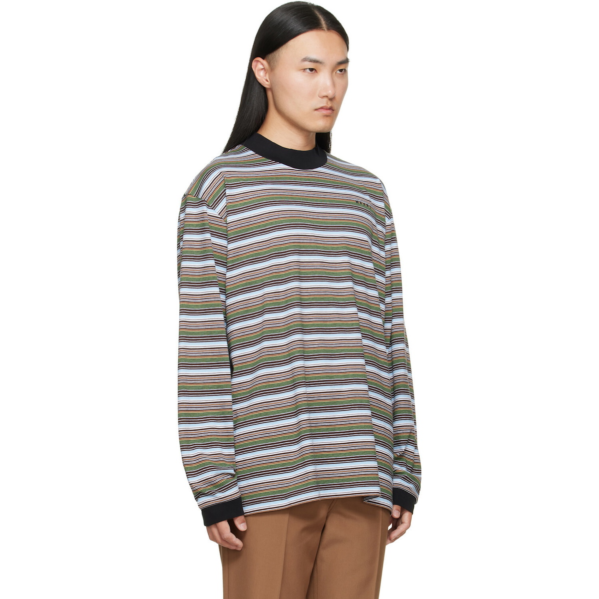 Marni Multicolor Striped T-shirt