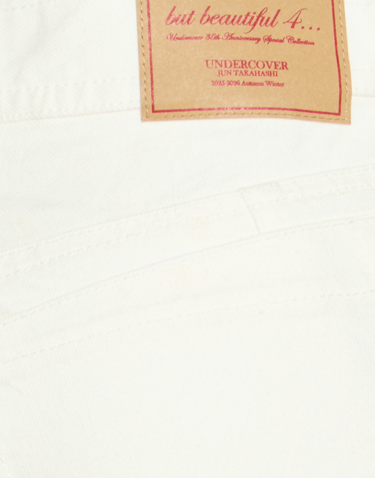 Undercover Womens Jeans in White