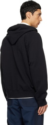 sacai Black Carhartt WIP Edition Cotton Jersey Hoodie