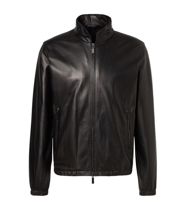 Photo: Giorgio Armani Leather jacket