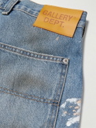 Gallery Dept. - Branko Carpenter Straight-Leg Distressed Jeans - Blue