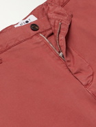 NN07 - Crown Stretch-Cotton Shorts - Red