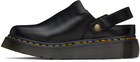 Dr. Martens Black Laketen Mules