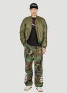 Nancy Camouflage Bomber Jacket