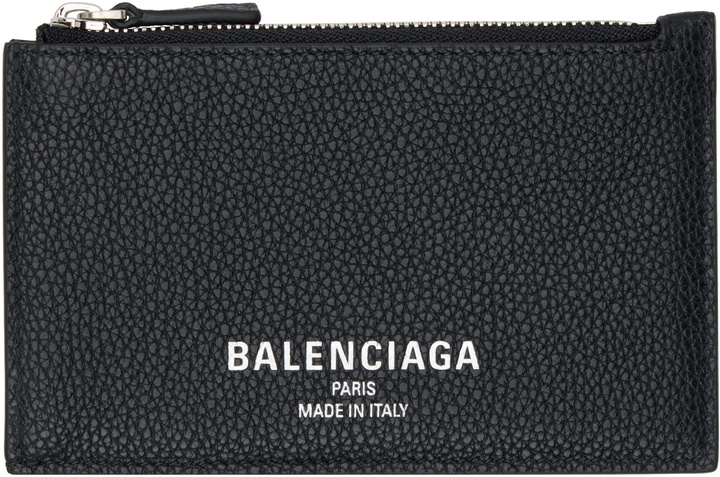 Photo: Balenciaga Black Credit Long Coin & Card Holder