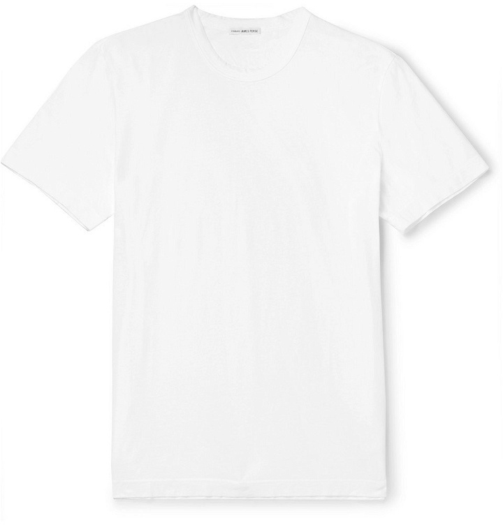 Photo: James Perse - Combed Cotton-Jersey T-Shirt - Men - White