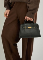 Demellier The Small Hudson Grained Leather top Handle bag - Black - One Size